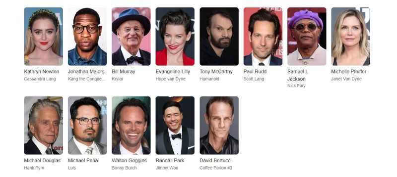 Distribuție Ant-Man and the Wasp Quantumania