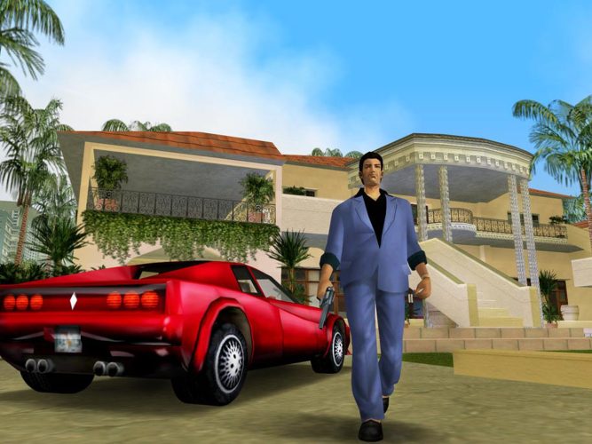 Imagine Grand Theft Auto Vice City