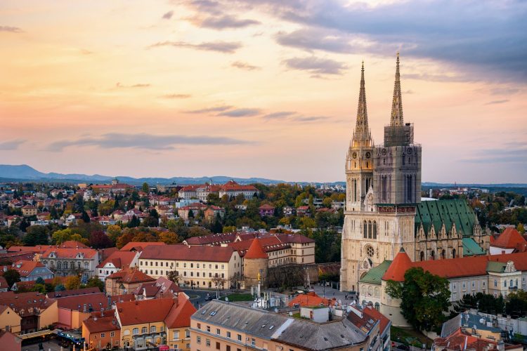 12 destinații low cost în Europa 8 Zagreb