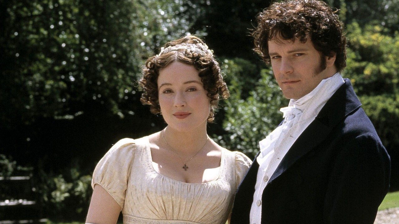 Elizabeth Bennet și Fitzwilliam Darcy - cupluri celebre din literatura română.