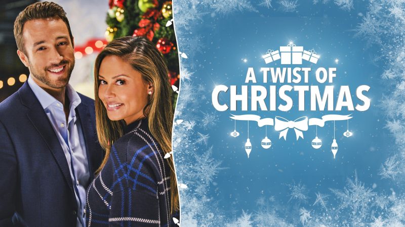 Maraton cu filme de Crăciun DIVA. Filme noi în fiecare săptămână. 8 Cover film A Twist of Christmas, 2018