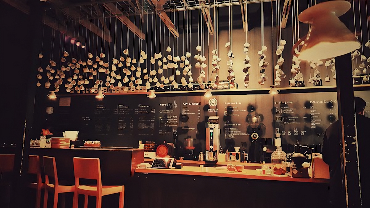 Cafeneaua Origo din Bucuresti.