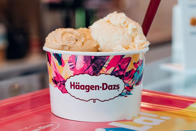 cea mai buna inghetata din Bucuresti - Haagen Dazs 