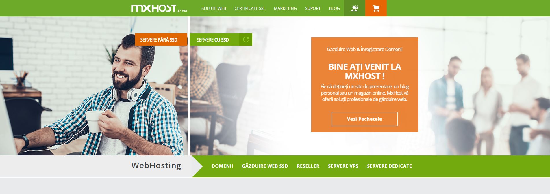 Pagina de acasă MxHost