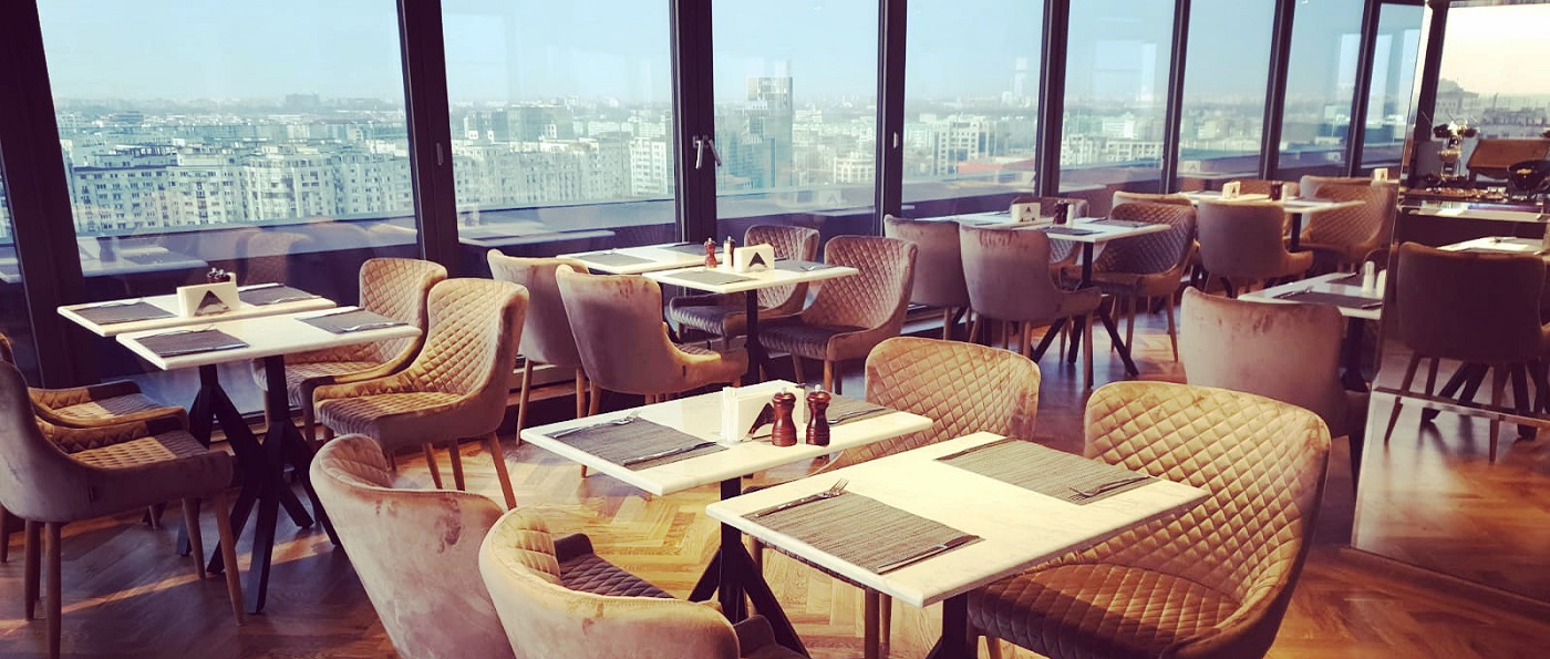Restaurante la inaltime din Bucuresti Amethyst Sky Bar Restaurant 