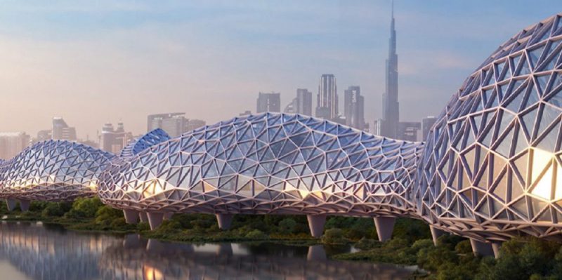 93 de km de autostrada climatizată Dubai