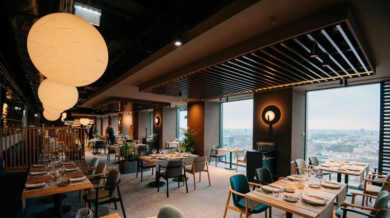restaurante la inaltime Bucuresti Fork Ana Tower Restaurant