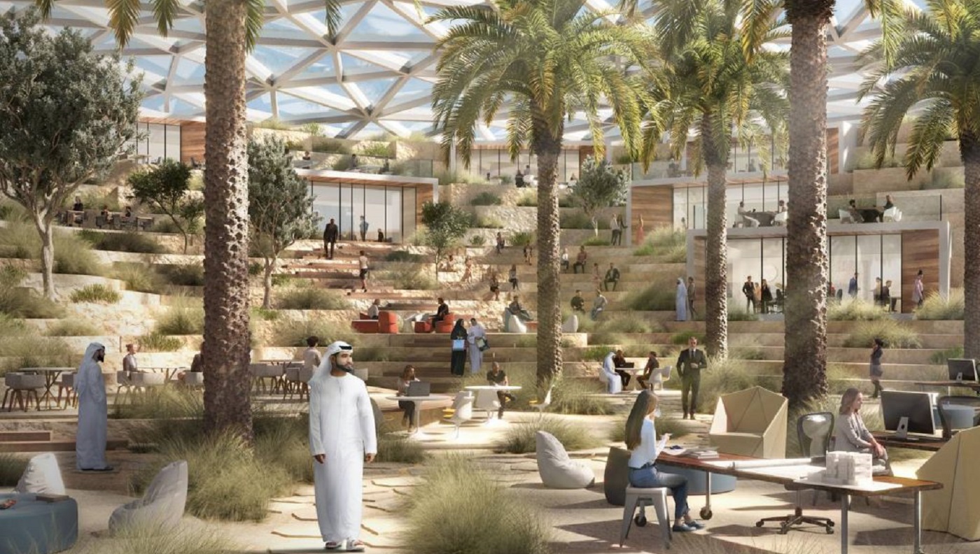 Proiectul The Loop: 93 de km de autostradă climatizată în Dubai 2 Design parc The Loop