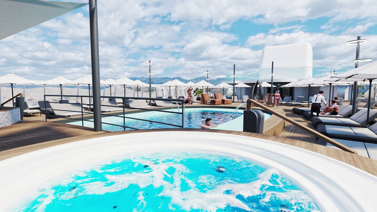 Croaziera cu piscina si terasa